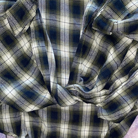 Plaid Button-Up Shirt - Picture 2 of 5